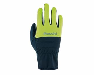 Roeckl Raiano fluo yellow kerékpáros kesztyű