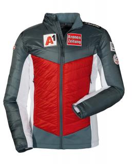 Schöffel Ins. Jacket Val d Isere RT, racing red dzseki