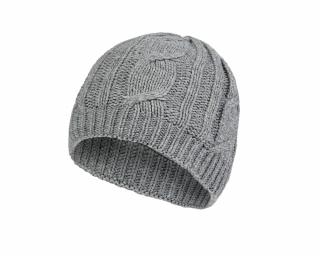 Sealskinz Cable Knit Beanie, szürke sapka