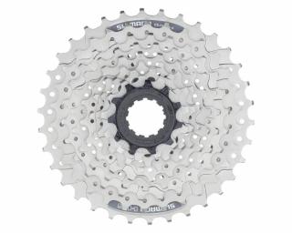 Shimano CS-HG201 9-es, 11-34  kazettás, ezüst fogaskoszorú
