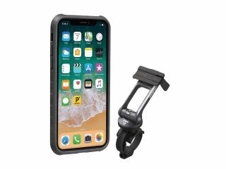 Topeak Ridecase iPhone X/Xs black telefontartó Ridecase felfogatással