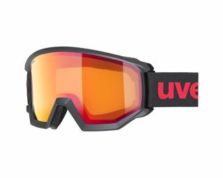 Uvex Athletic FM black matt dl/red-clear síszemüveg