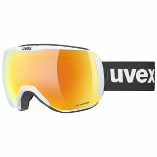 Uvex Downhill 2100 CV, white mat/orange-green síszemüveg