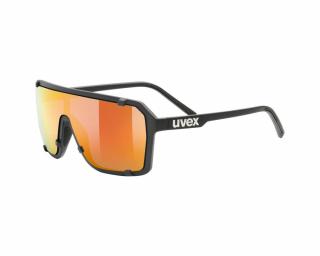 Uvex Esntl Epic, black matt/mirror red napszemüveg