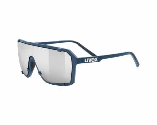 Uvex Esntl Epic, blue matt/mirror silver napszemüveg