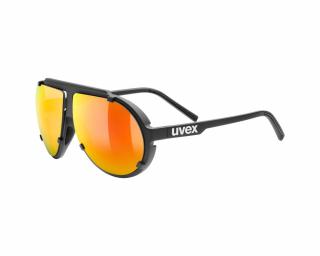 Uvex Esntl Pina, black matt/mirror red napszemüveg
