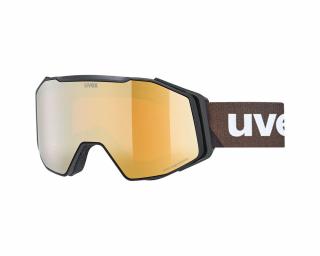 Uvex Gravity FM black matt dl/gold-clear síszemüveg