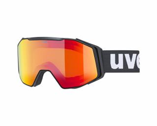 Uvex Gravity FM black matt dl/red-clear síszemüveg