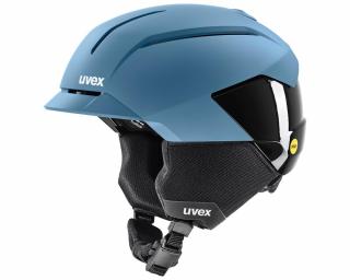 Uvex Levitate MIPS stone blue-black matt