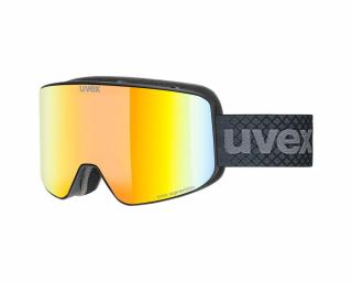 Uvex Pyrit FM black matt dl/red-clear síszemüveg