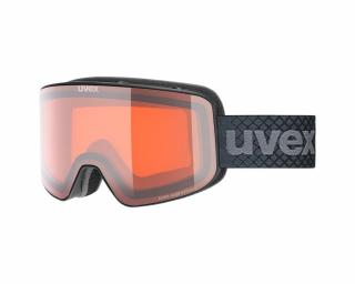 Uvex Pyrit LG black matt dl/orange-cl. síszemüveg