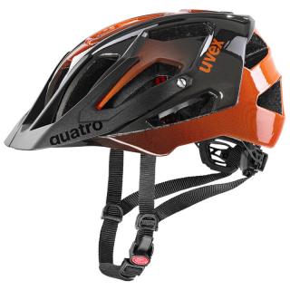 Uvex Quatro, titan-orange kerékpár sisak