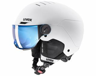 Uvex Rocket junior visor white-black sísiak