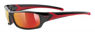 Uvex Sportstyle 211, black red/red napszemüveg