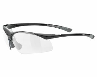 Uvex Sportstyle 223, black grey/clear napszemüveg