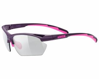 Uvex Sportstyle 802 V small, purple-pink matt/smoke napszemüveg