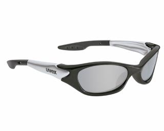 Uvex Sporty, black-silver/silver napszemüveg