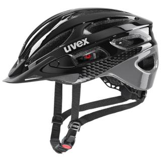 Uvex True, black-grey kerékpár sisak