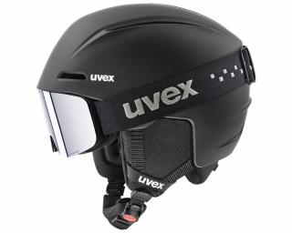 Uvex Viti set black matt sísisak szemüveggel