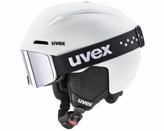 Uvex Viti set white matt sísisak szemüveggel