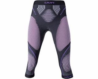 UYN Lady Evolutyon UW Pants Medium Melange, anthracite melange-raspberry-purple aláöltöző alsó