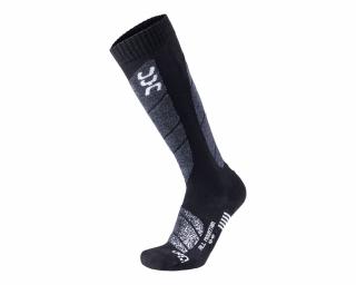 UYN Man Ski All Mountrain Socks, black-white sízokni