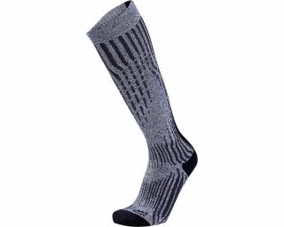 UYN Man Ski Cashmere Shiny Socks, celebrity silver sízokni
