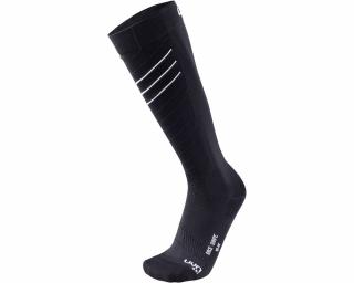 UYN Man Ski Race Shape Socks, black-white sízokni