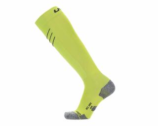 UYN Man Ski Race Shape Socks, lime sízokni