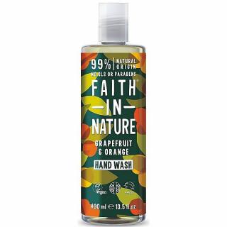 Faith in Nature grapefruit-narancs natúr folyékony szappan - 400 ml