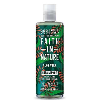 Faith in Nature natúr aloe vera sampon viszkető fejbőrre - 400 ml