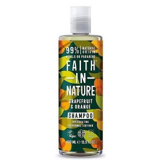 Faith in Nature natúr grapefruit és narancs sampon zsíros hajra - 400 ml