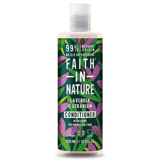 Faith in nature natúr levendula-geránium hajkondícionáló - 400 ml