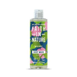 Faith in Nature vadrózsa natúr tusfürdő - 400 ml