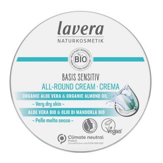 Lavera basis mindentudó mandula krém shea vajjal és jojoba olajjal - 150 ml