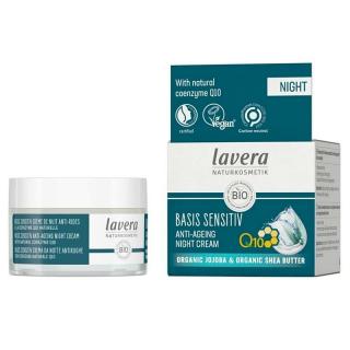 Lavera Basis Q10 ránctalanító éjszakai krém - 50 ml