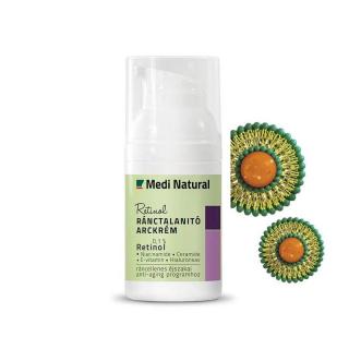 MediNatural retinol ránctalanító arckrém argán olajjal - 30 ml