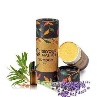 Myne teafa - levendula - geránium szódabikarbónás dezodor stift - 50 g