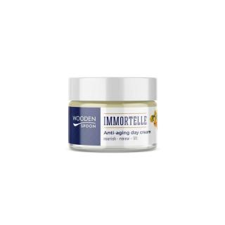 Wooden Spoon Bio Immortelle anti-aging nappali arcápoló krém - 50 ml