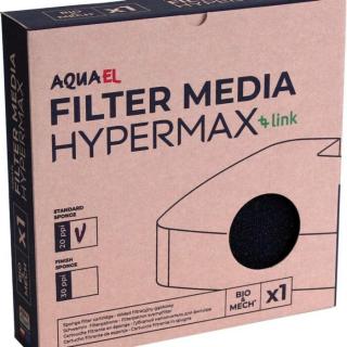 AquaEl Hypermax  Link szivacs szűrőbetét fekete PPI20