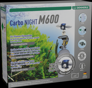 Dennerle Carbo NIGHT M600 CO2 szett tölthető palackkal