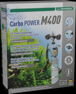 Dennerle Carbo POWER M400 CO2 szett tölthető palackkal
