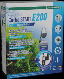 Dennerle Carbo START E200 Special Edition CO2 szett eldobható palackkal és mágnesszeleppel