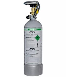 Dennerle CO2 tölthető palack 2000 g palacktartóval