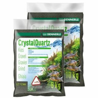 Dennerle CrystalQuartz Gravel gyémántfekete kavics 10 kg