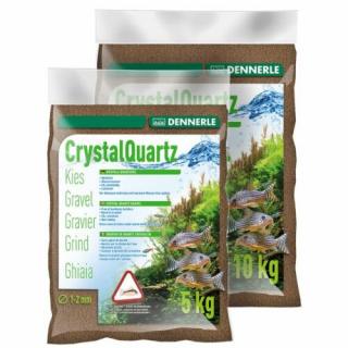 Dennerle CrystalQuartz Gravel sötétbarna kavics 10 kg