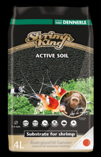 Dennerle ShrimpKing Active Soil garnéla talaj 4 l
