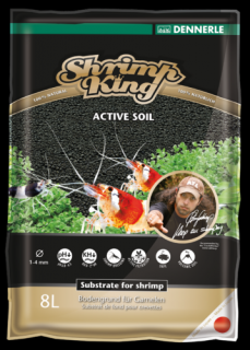 Dennerle ShrimpKing Active Soil garnéla talaj 8 l