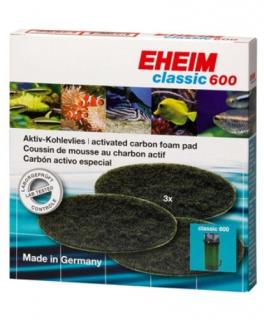 Eheim Classic 600 aktívszenes szűrőbetét (3 db)