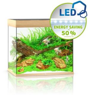 Juwel Lido 200 LED akvárium szett világos fa